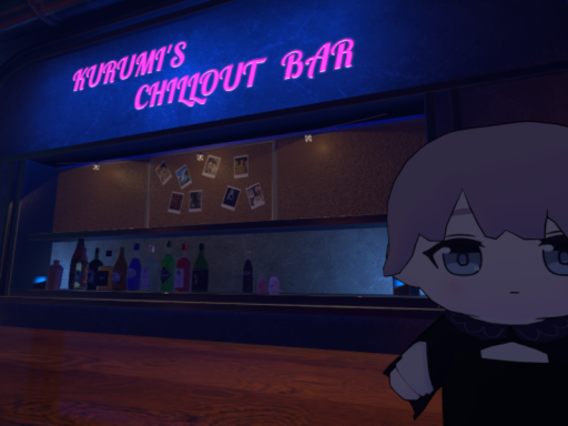 Neon Chillout Bar