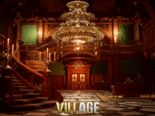 Resident Evil 8 - Dimitrescu Main Hall