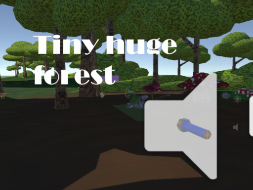 Tiny Huge Forest W Growth and Shrink Rays