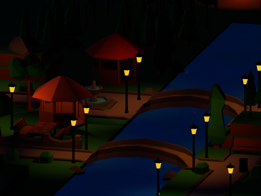 Nighttime Park 2017