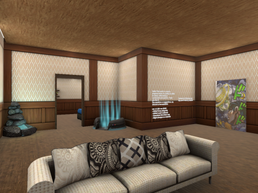 Bornato's WIP home and avatars （2020）