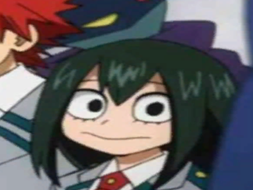 Kingable4's Tsuyu and MHA avatar and hangoutworld
