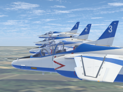 へんたいひこうひとりでできるもん！ -Solo formation flight- （ver․T-4）