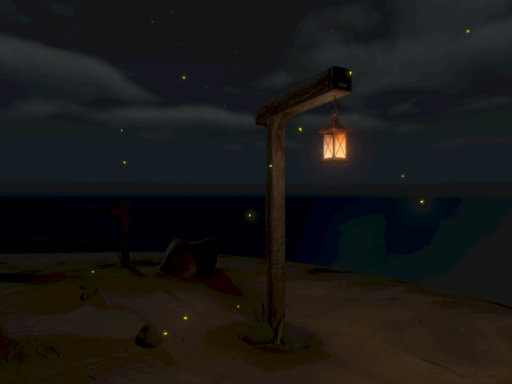 Desert pathway in a bottle
