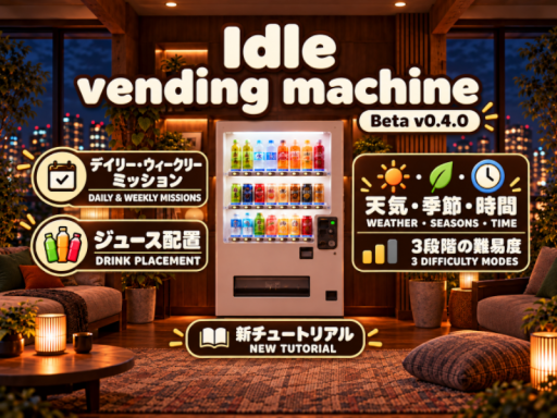 【Beta】 Idle Vending Machine