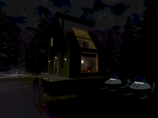 house in the woods