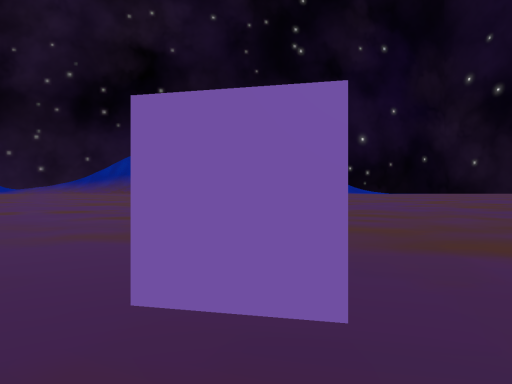 Deserted Cube Surrounded By Blue Mountains․