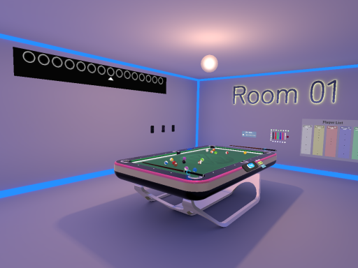 9ft pool table