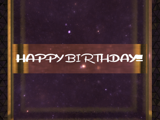 Happy Birthday