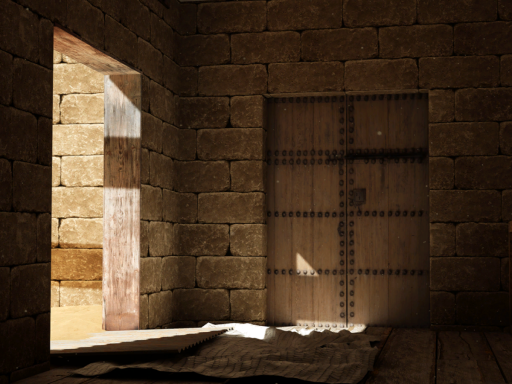 A dusty place
