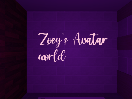 Hannah's Avatar world