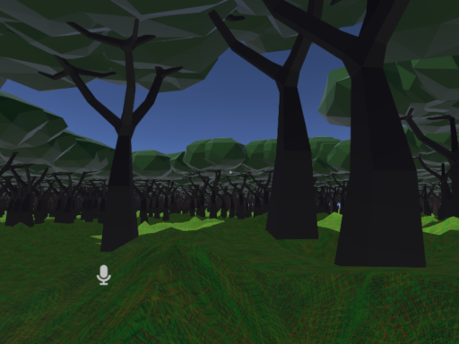 Low poly forest