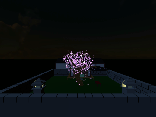 voxel sakura world