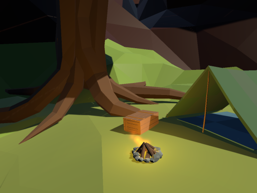 Low poly sandbox