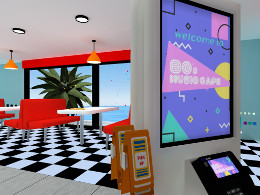 80's music cafe