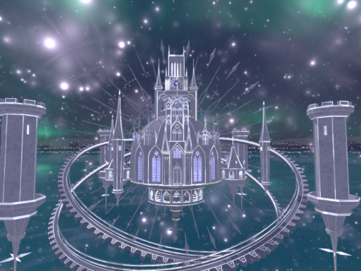 floating castle