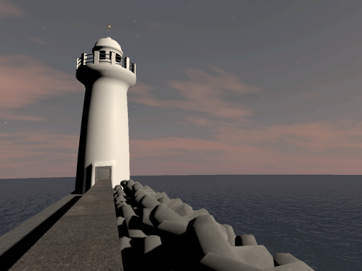 bouhatei lighthouse