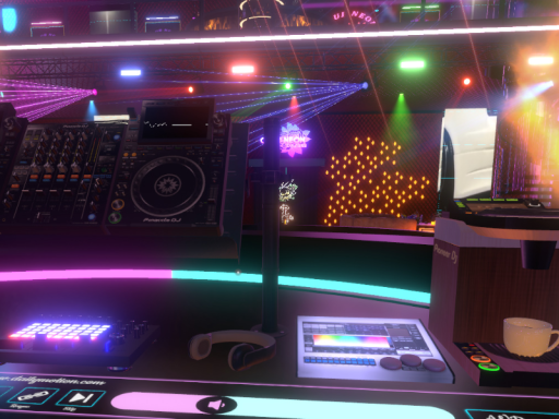 DJ night club