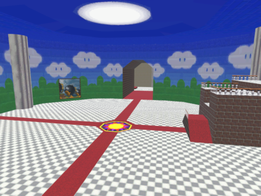 Super Mario 64 DS Home World