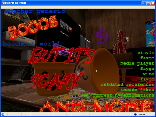 another generic 2000s basement world