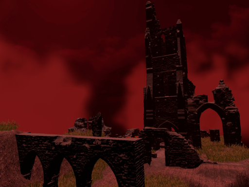 castle ruins（halloween）