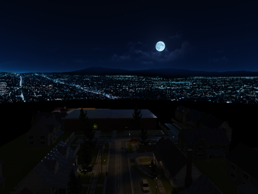 Hills Over Los Angeles
