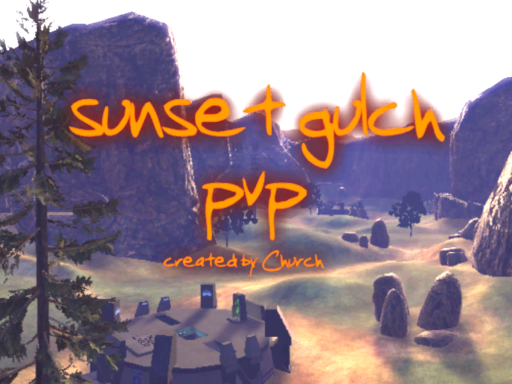 Blood Gulch Sunset PVP