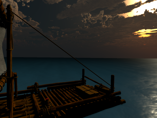 Lonely Little Raft