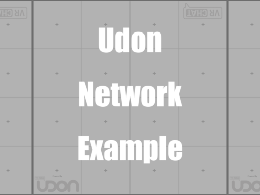 Udon Network Example