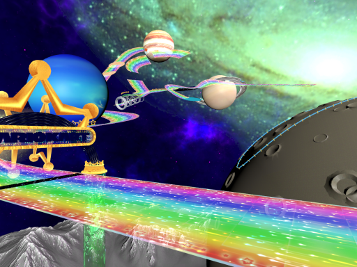 3DS Rainbow Road
