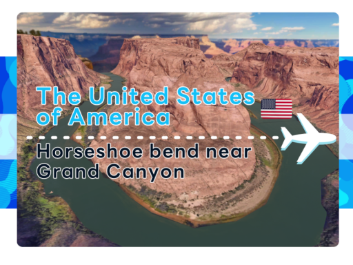 Horseshoe bend near Grand Canyon