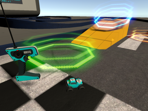 RC Car with obstacles （Prototype Version）