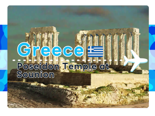 Poseidon Temple at Sounion‚ Greece