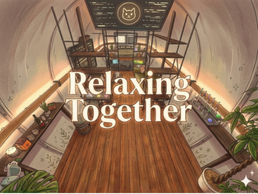 Relaxing together
