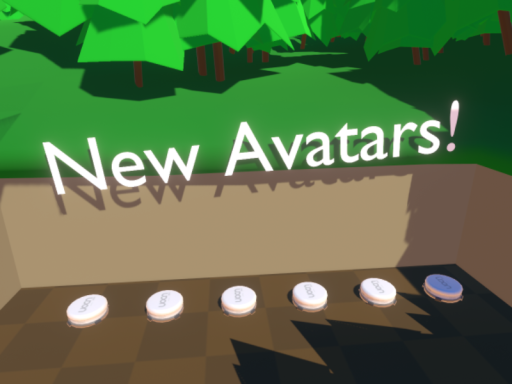 Doodle's Avatar and Testing Island