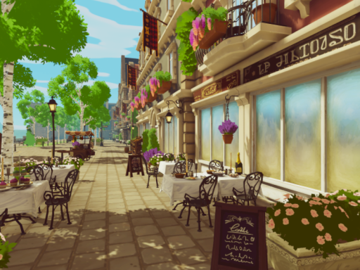 Fantasy enviroment city
