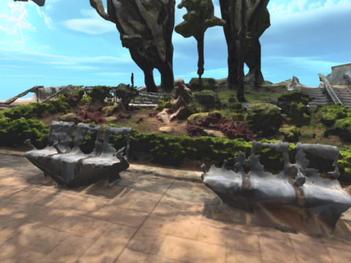 360° camera Photogrammetry - Park （1）