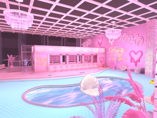 XOXO Pool Photospot