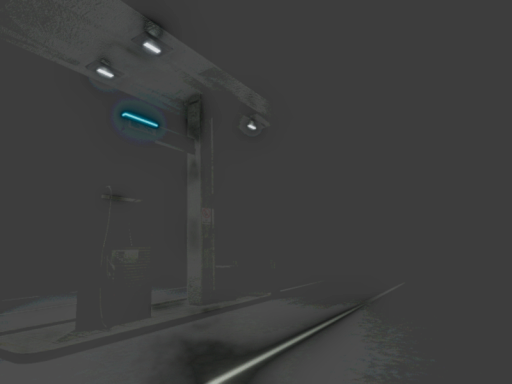 dark road