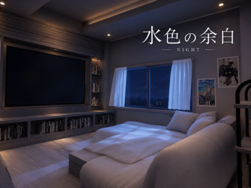 水色の余白