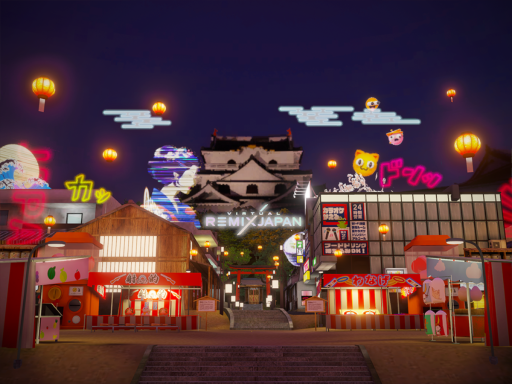 VIRTUAL REMIX JAPAN - CASTLE TOWN AREA
