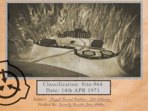 Site-964 ＂Boreal Bastion＂ - SCP Foundation of Vrchat