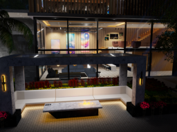 Premium Modern House（Night）