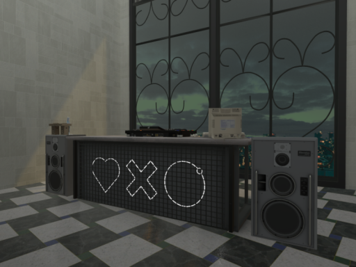 A DJ ROOM with VIEW