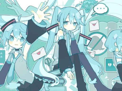 just a simple miku world