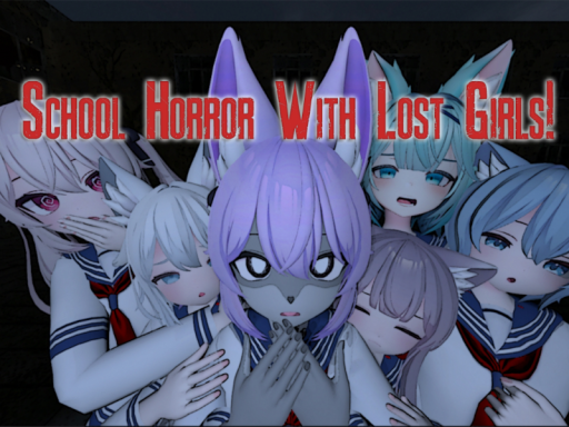 School Horror with 6 lost girls