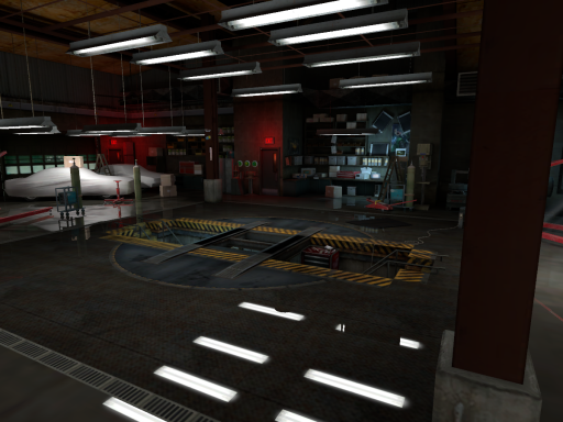 NFS World Safehouse