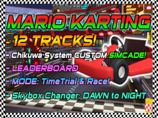 Mario Karting Chikuwa