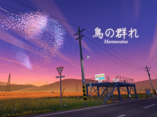 鳥の群れ・Murmuration