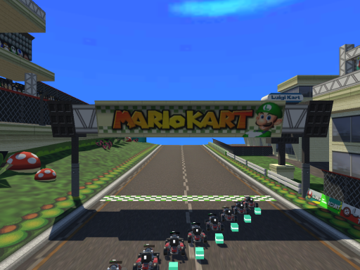 Luigi Circuit - HD Cup